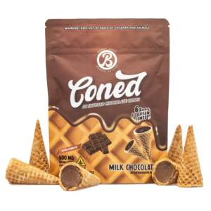 Baked Bags Delta 8 THC Coned Milk Chocolate (600 mg Total Delta 8 THC) Kaufen